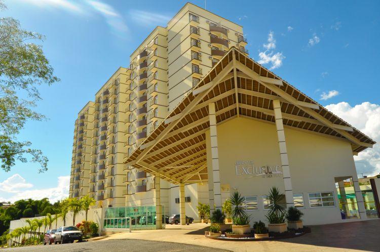 Diroma Exclusive - Piscinas Termais 24 Horas, Sauna, Copa Da Mamae, Limpeza Diaria, Estacionamento Gratis! Caldas Novas Exteriér fotografie